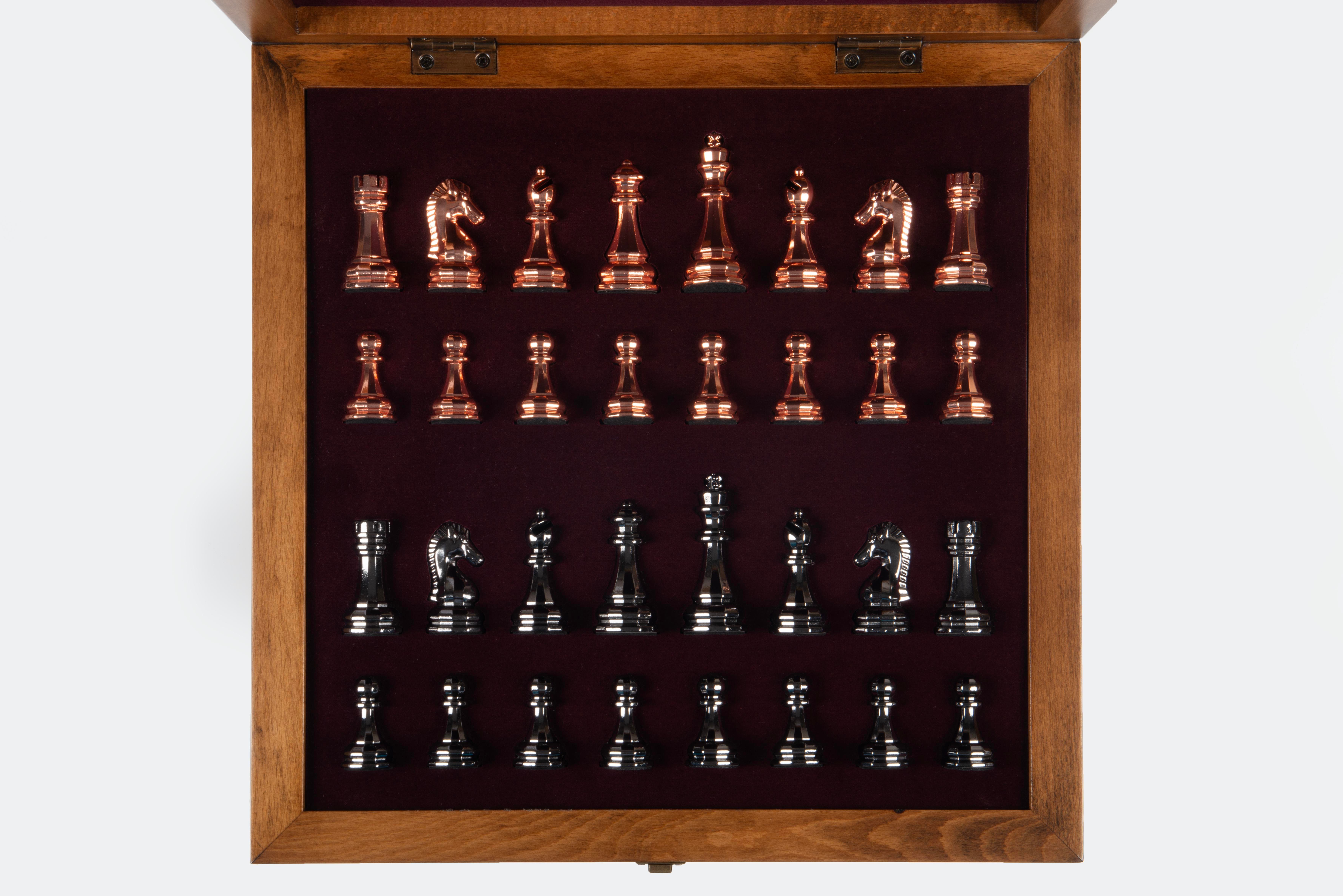 SELGE SATRANÇ SİYAH BÜYÜK    40 CMHelena Wood Art2813.BLK