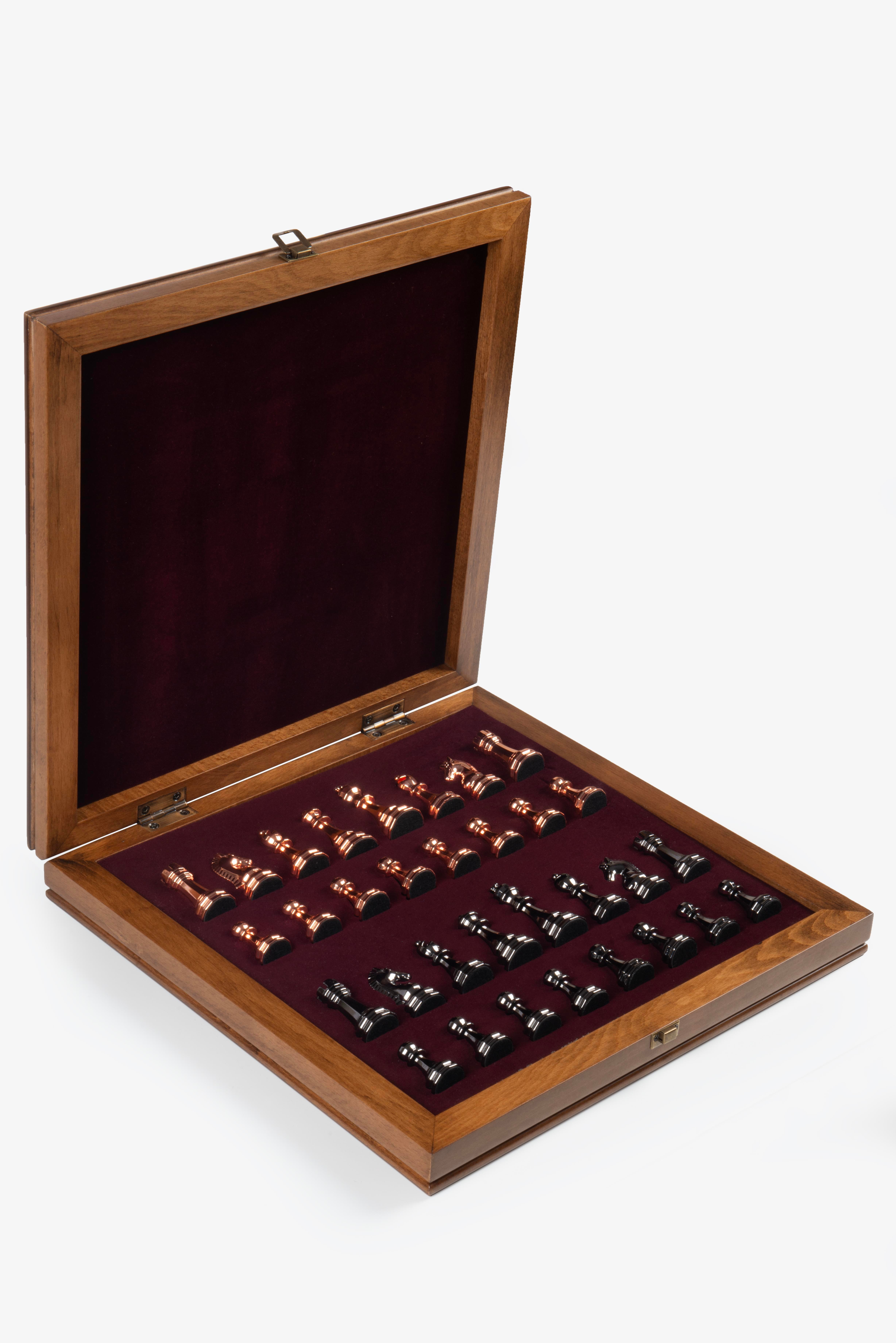 SELGE SATRANÇ SİYAH BÜYÜK    40 CMHelena Wood Art2813.BLK