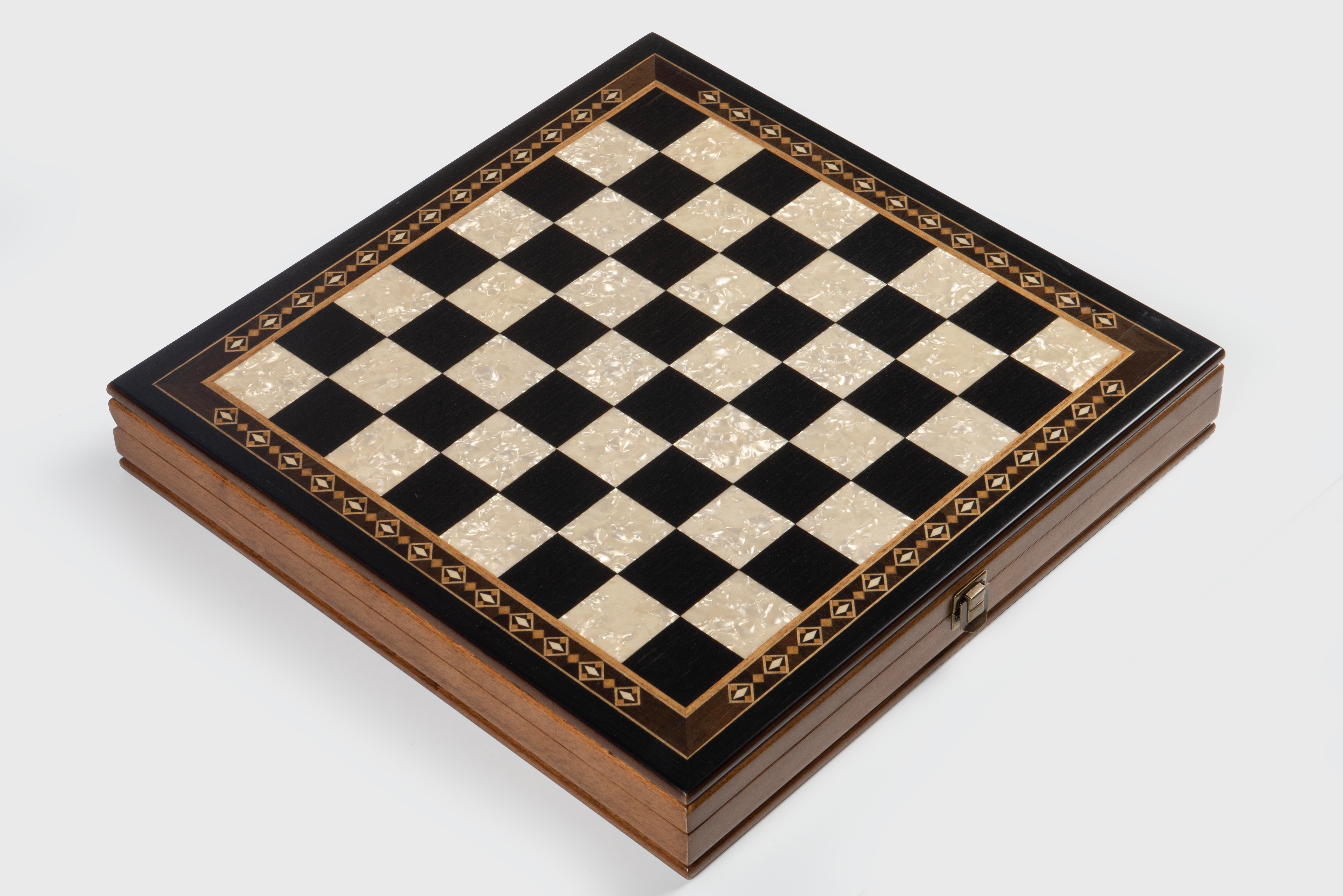 SELGE SATRANÇ SİYAH BÜYÜK    40 CMHelena Wood Art2813.BLK