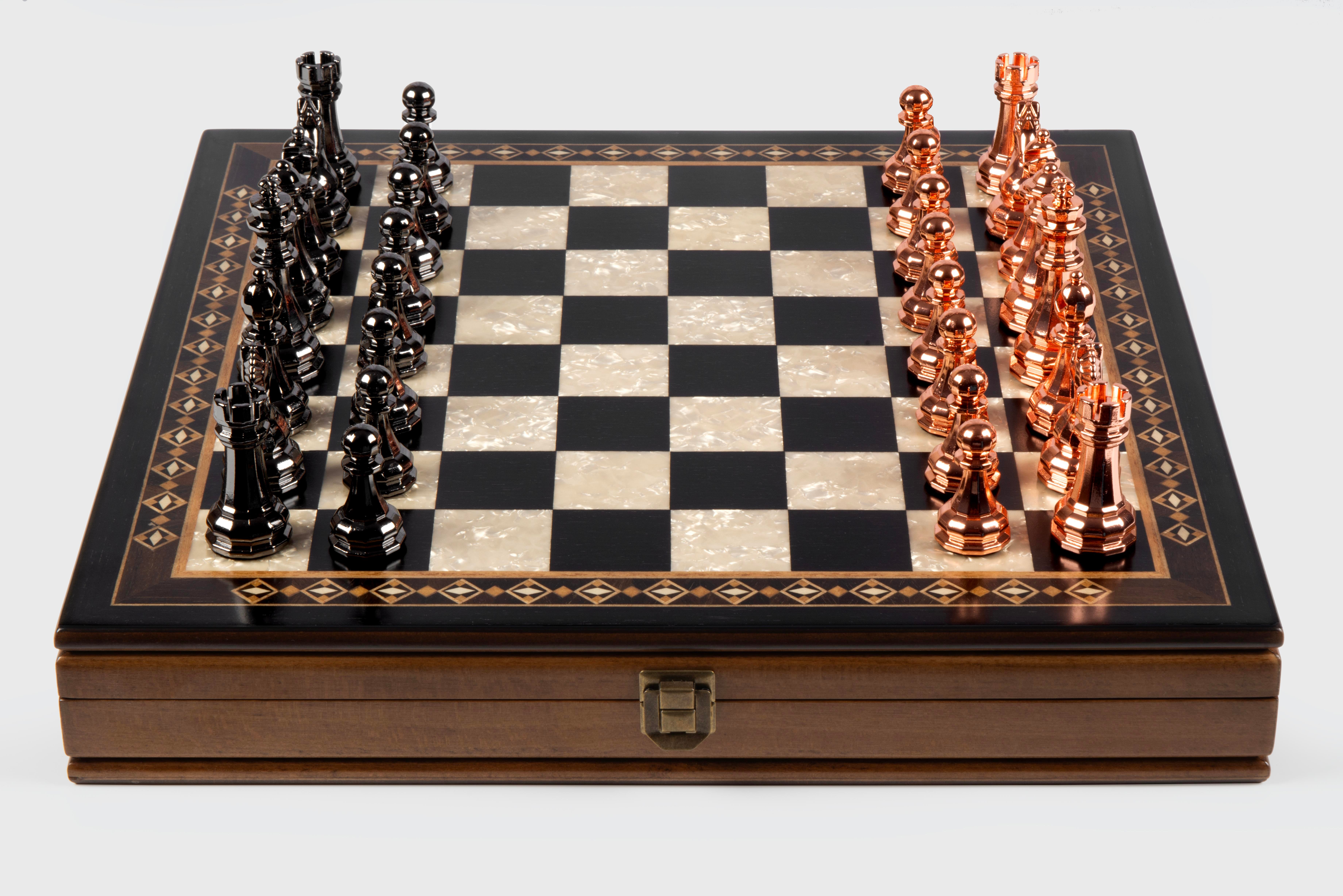 SELGE SATRANÇ SİYAH BÜYÜK    40 CMHelena Wood Art2813.BLK