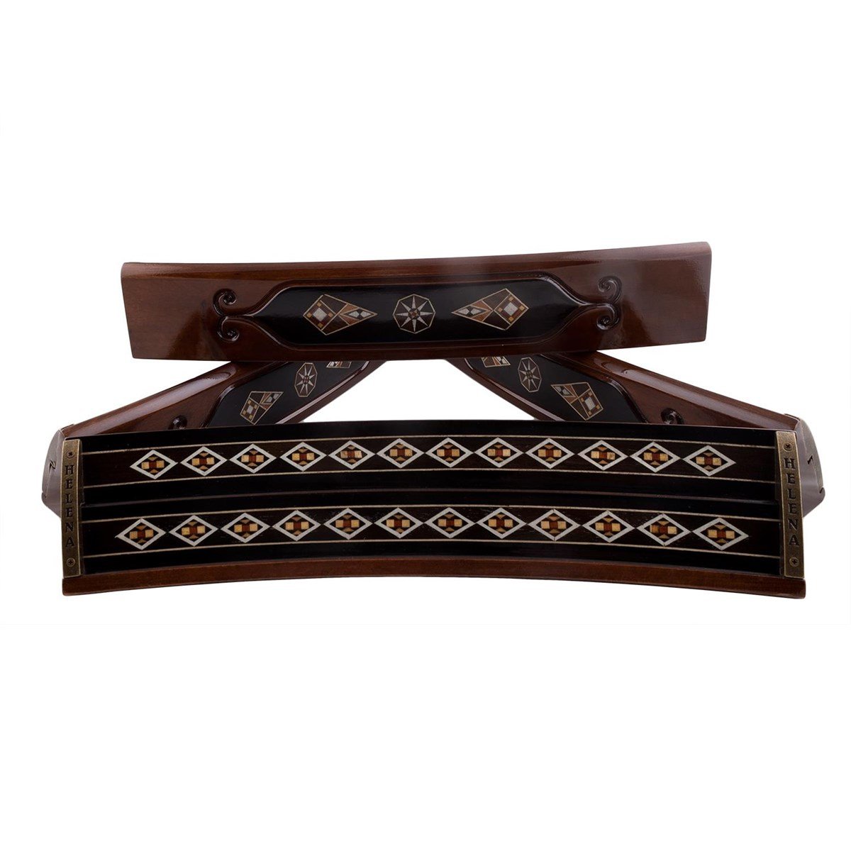 OVAL İŞLEMELİ OKEY TK 2018Helena Wood Art2643.BLK