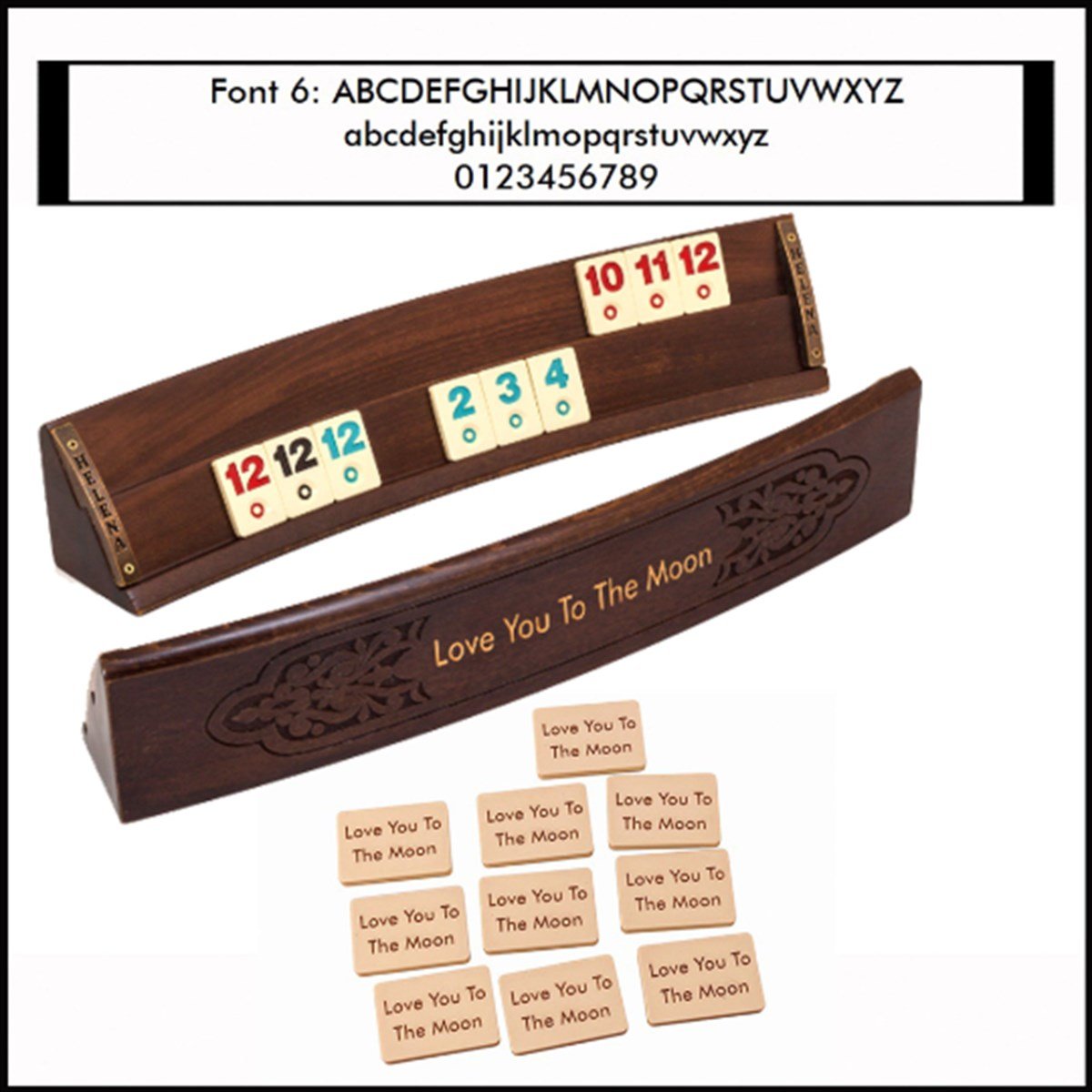 Süs ÇRÇV Oval Oyma Okey TKHelena Wood Art2638.30