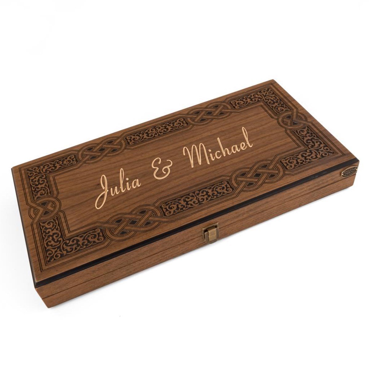 TAVLA PLAIN DESENLİ  CEVİZ  (49x25x7 cm)Helena Wood Art4351