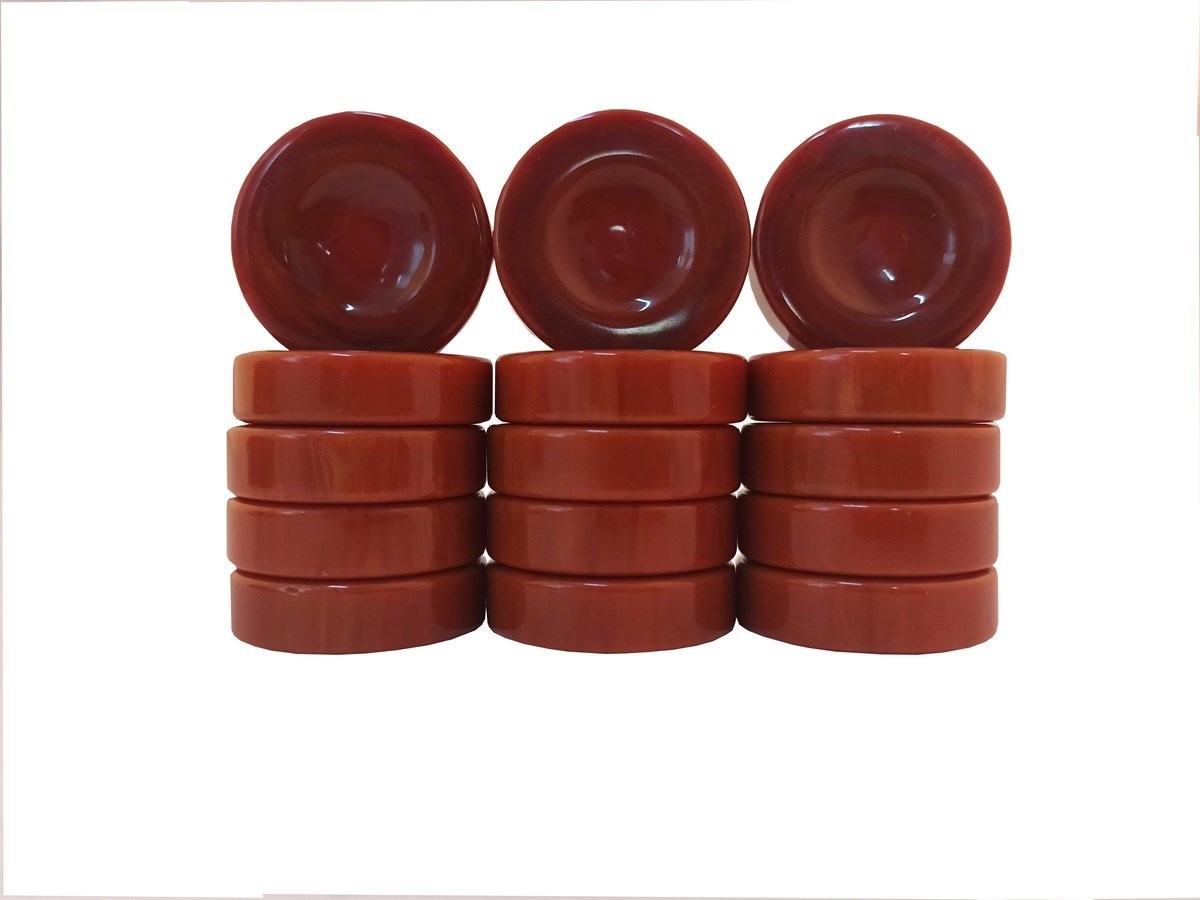 TAVLA PULU TURUNCU POLYESTER (44,5 mm) Helena Wood Art999.1304