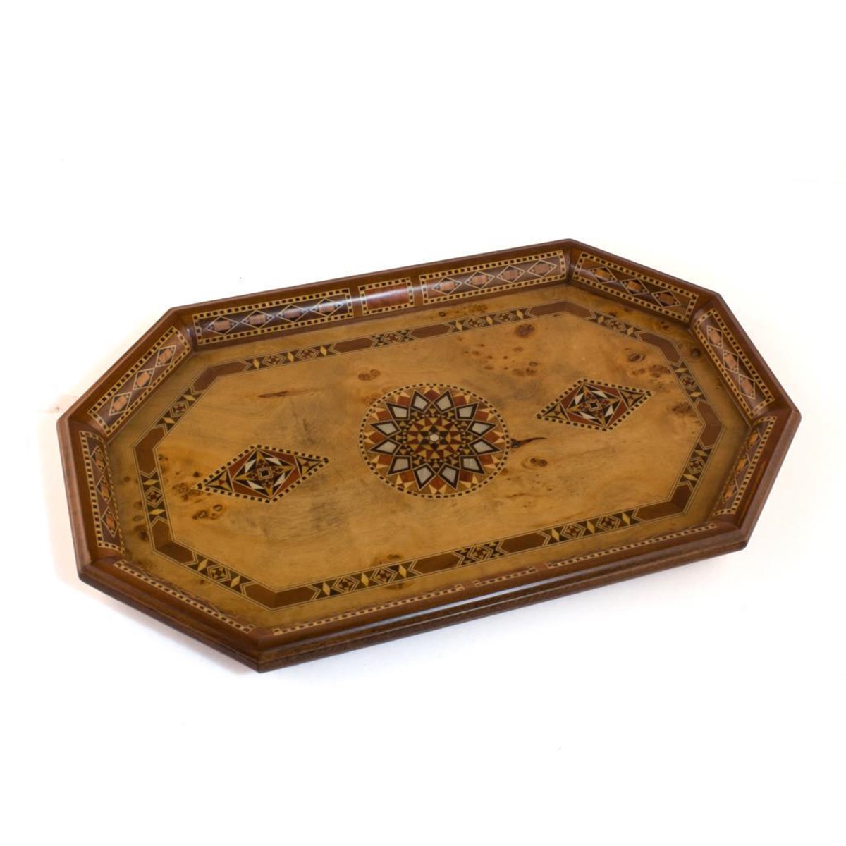 TİRYAKİ BOMBE BYK TEPSI  (51x32x3.5 cm)Helena Wood Art