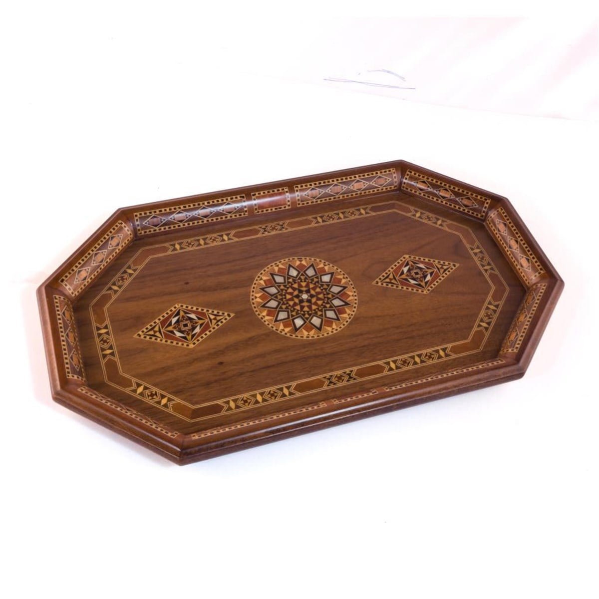 TİRYAKİ BOMBE BYK TEPSI  (51x32x3.5 cm)Helena Wood Art