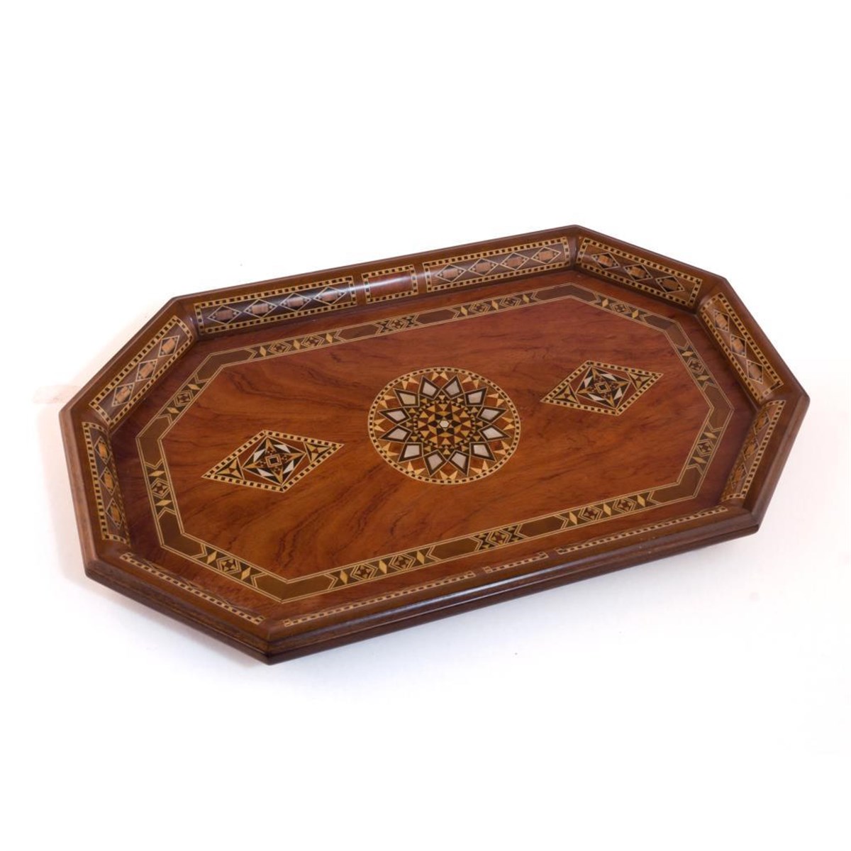 TİRYAKİ BOMBE BYK TEPSI  (51x32x3.5 cm)Helena Wood Art