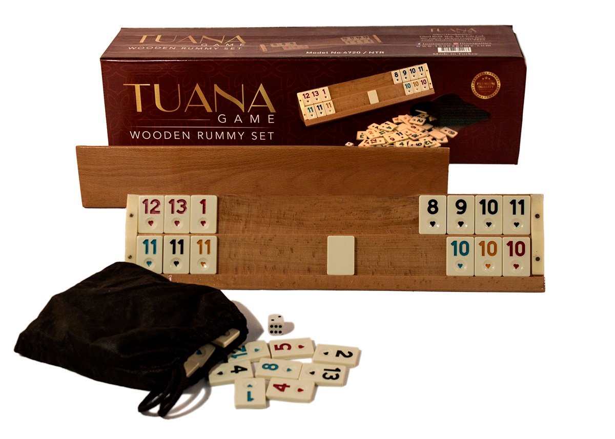 Tuana Game Düz Ahşap Okey TakımıTUANA4720