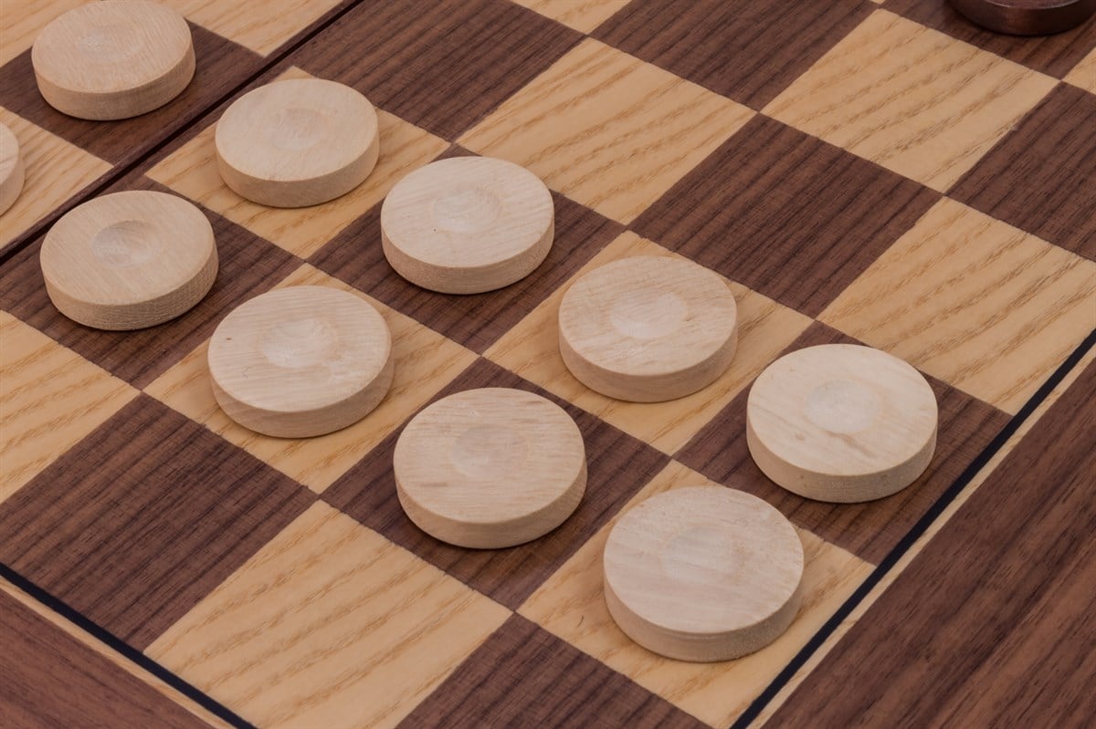 TUANA GENİŞ BÜYÜK CEVİZ DAMALI TAVLA 50X30X7 cmTUANA2101