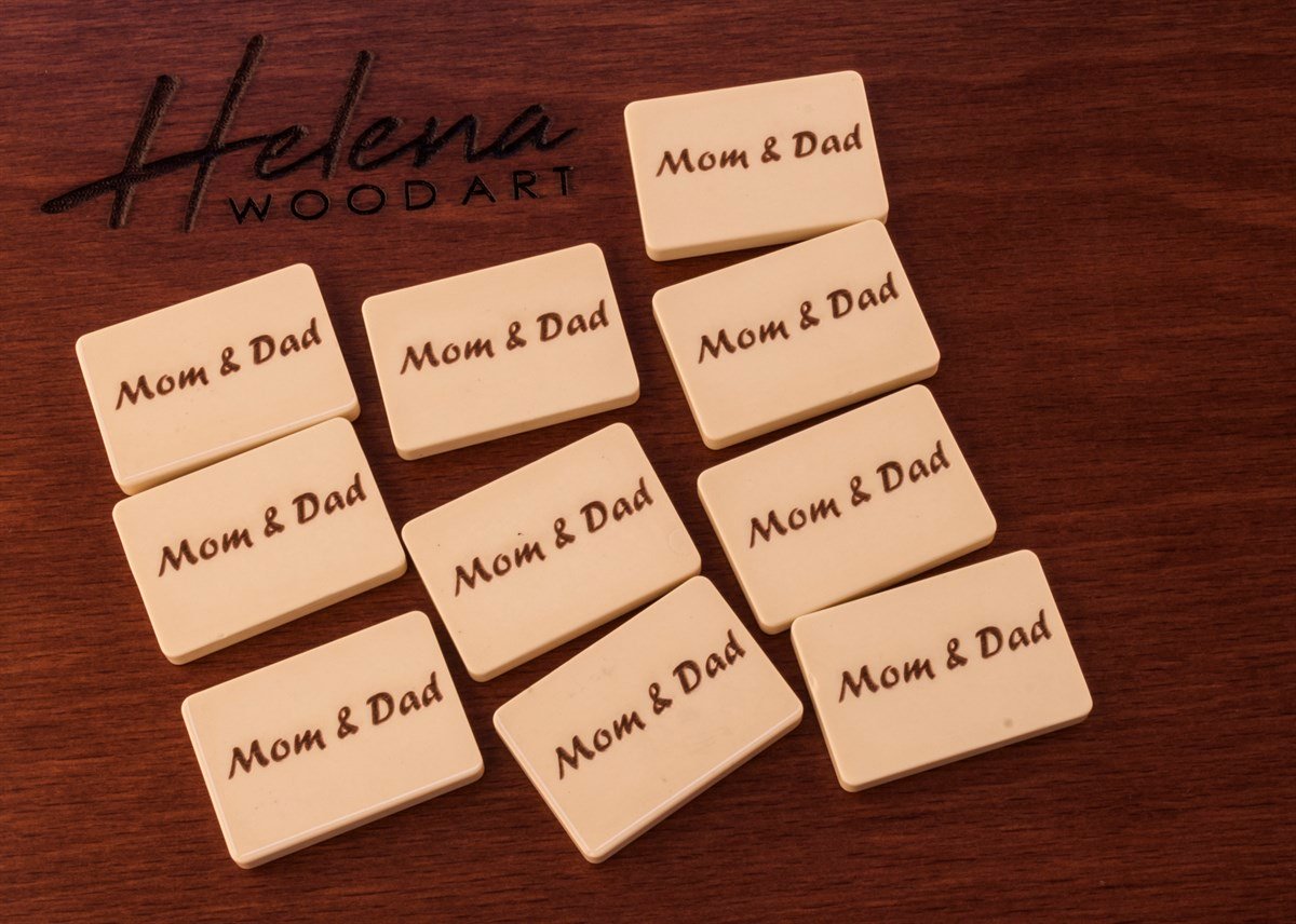 Yazılı Okey TaşıHelena Wood Art26501.10