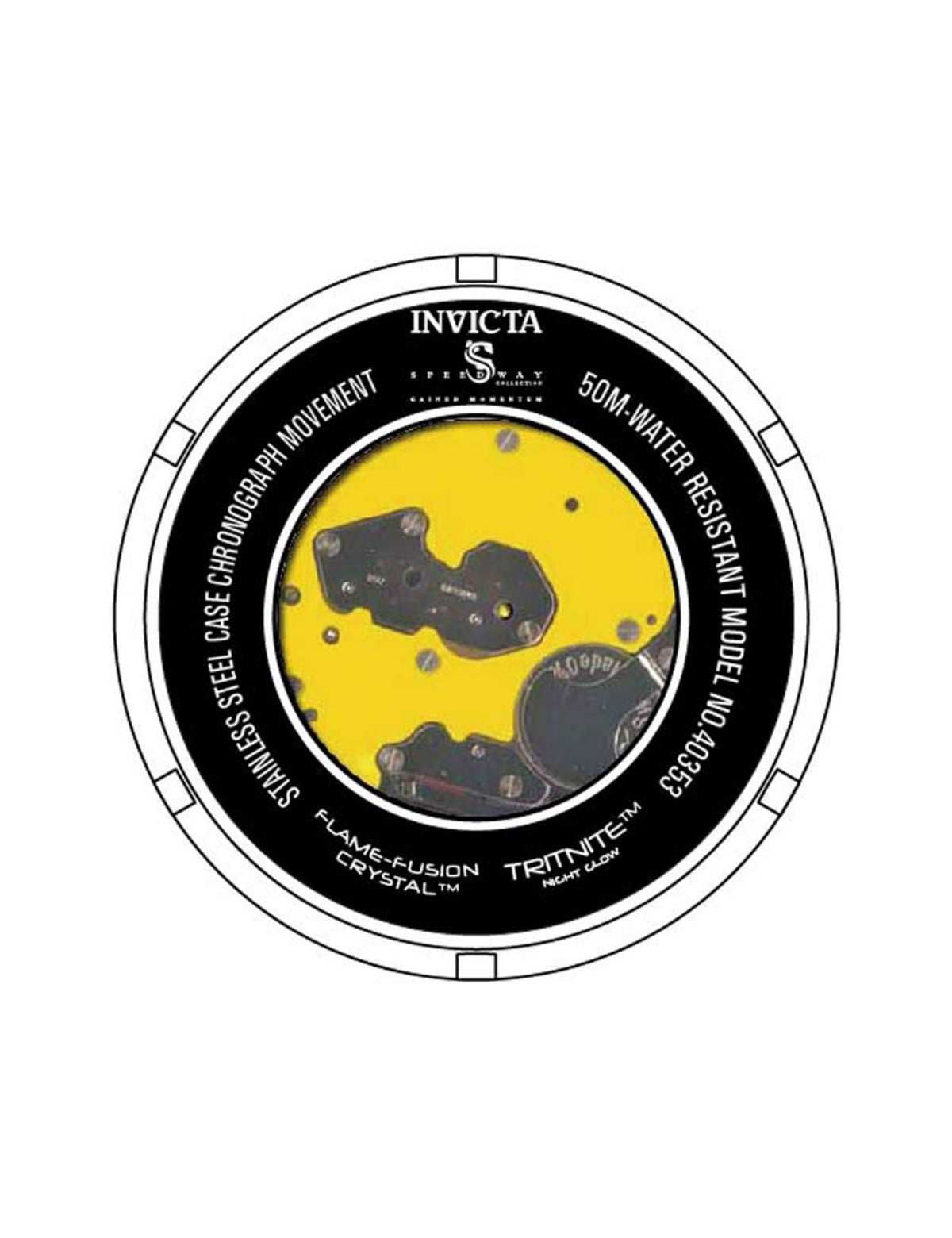 INVICTA 240353 Speedway Erkek Kol Saati