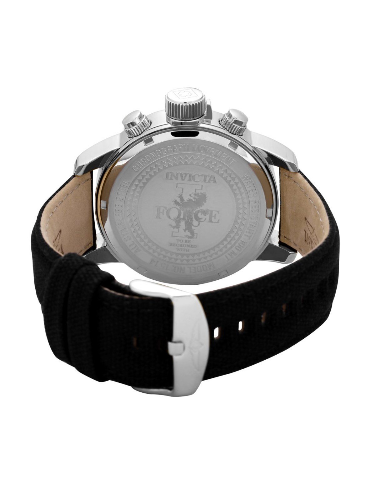INVICTA I-Force Men 46mm Stainless Steel Steel White dial VD57 Quartz