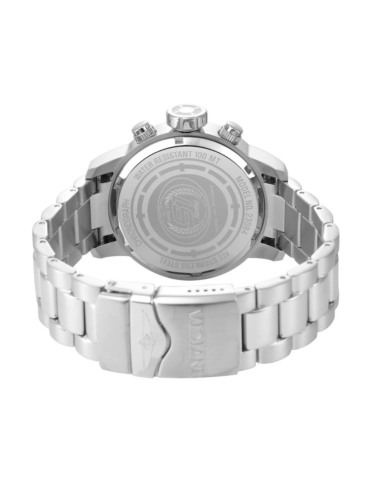 INVICTA S1 Rally Men 48mm Stainless Steel Steel Black+Grey dial VD53 Quartz