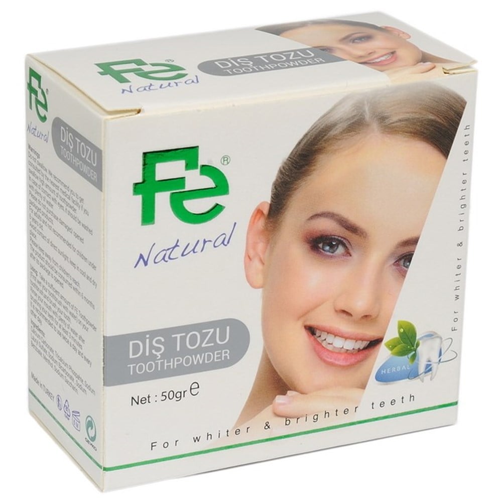 FE DİŞ TOZU NATUREL / HERBAL 50 GR.