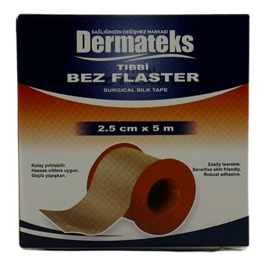 FLASTER DERMATEKS BEZ 2,5 CM X 5 M