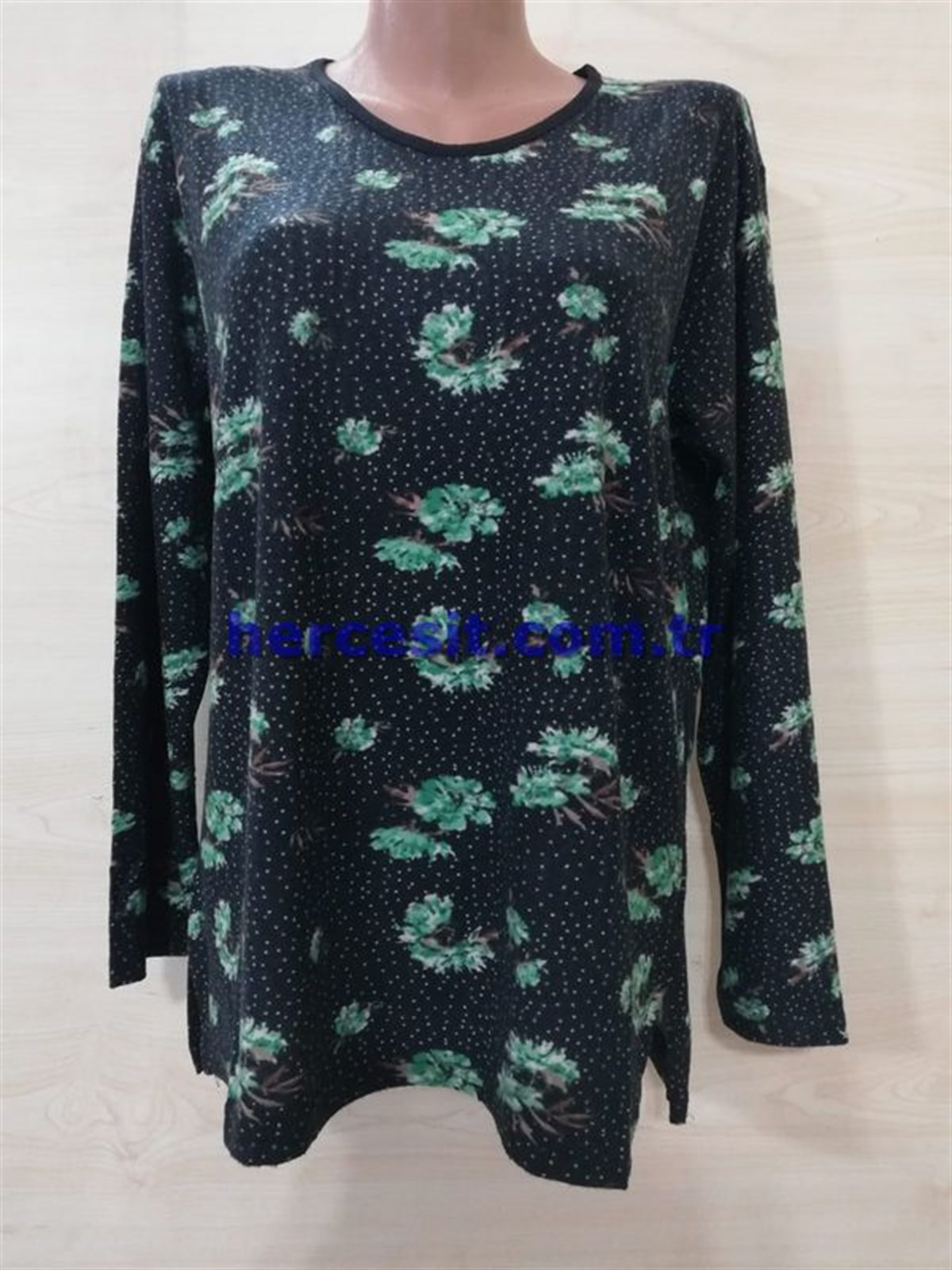 Desenli Bayan Bluz