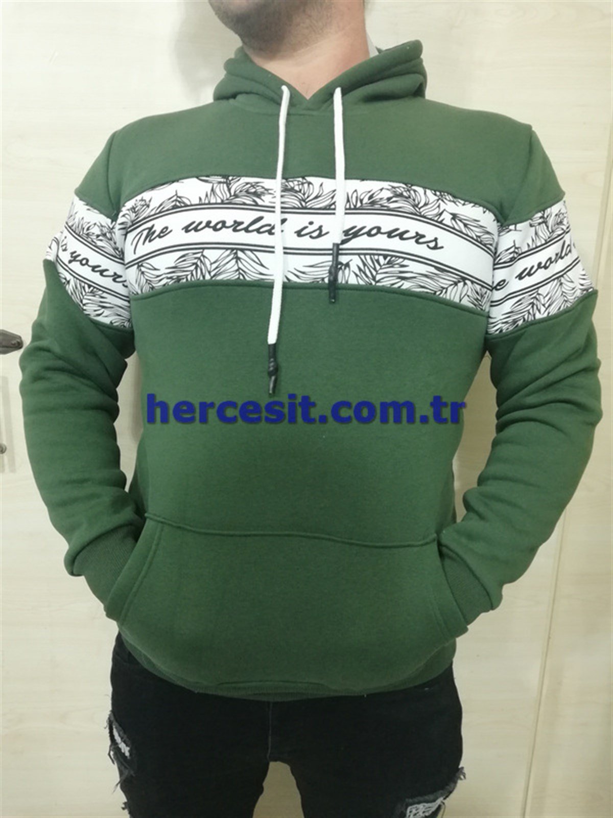 Jack Smith Erkek Kapşonlu Sweat