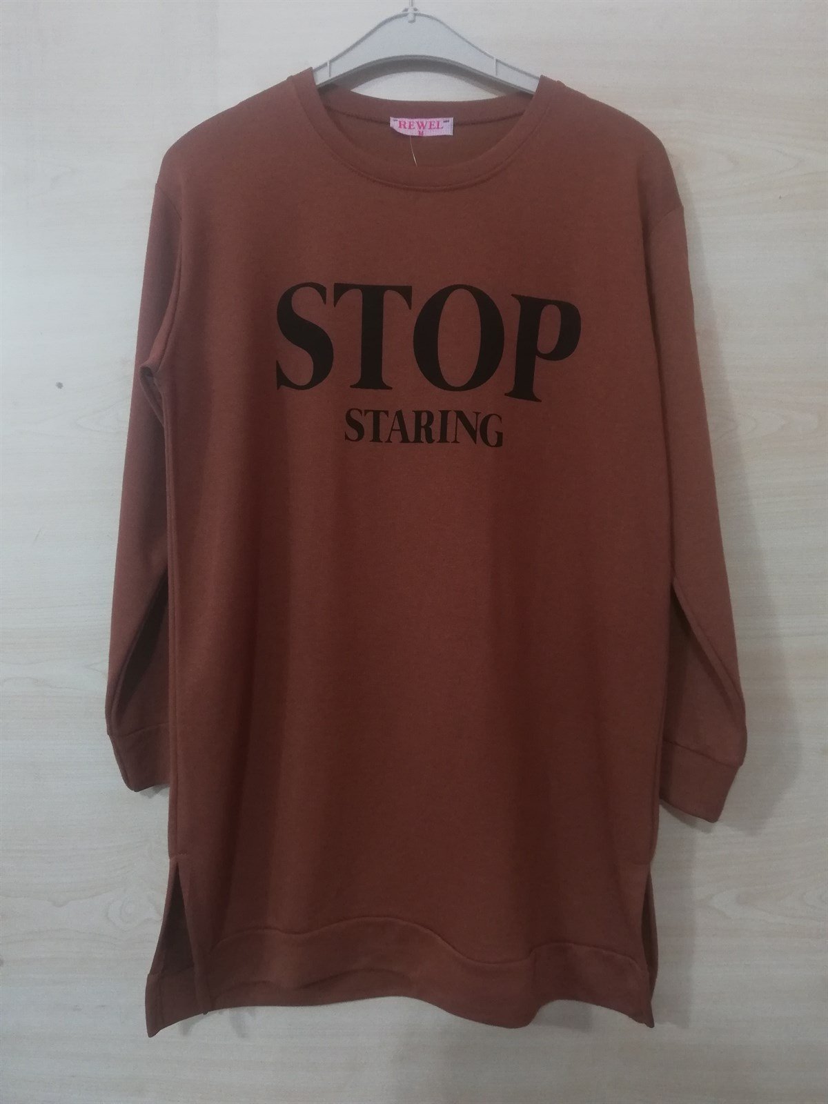 Stop Baskılı Bayan Tunik