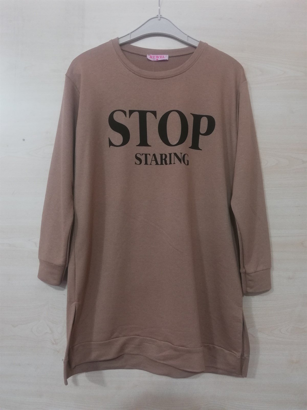 Stop Baskılı Bayan Tunik