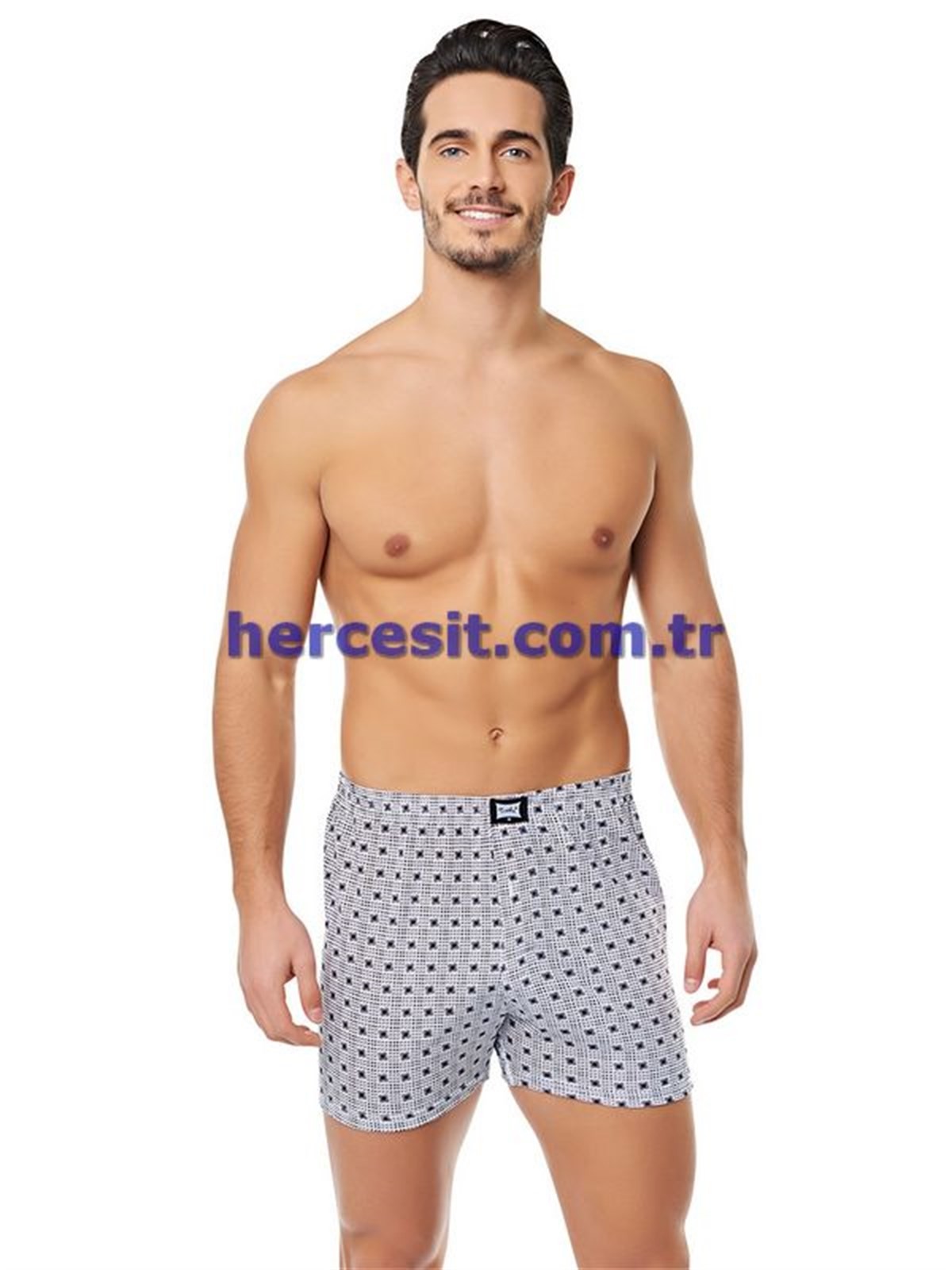 Tutku Erkek Desenli Boxer (6 adet )