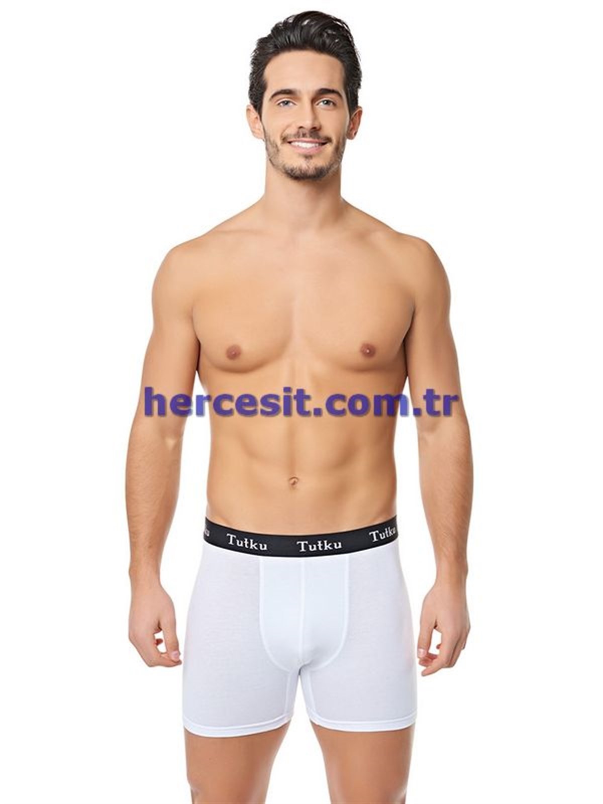 Tutku Erkek Likralı Boxer