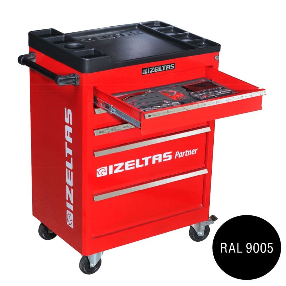 Takım Dolabı Partner Serisi 5 Çekmece Siyah Boş | 8235327005 |  (T200045)