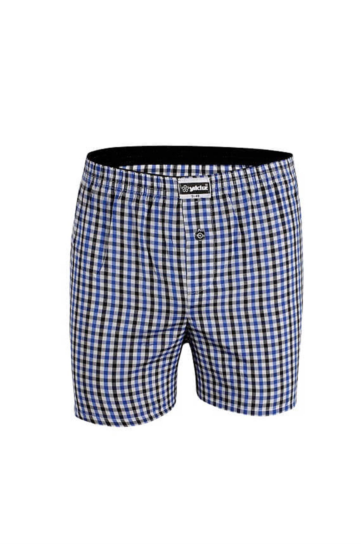 Atlet, FanilaYıldız3 Lü Paket Yıldız 32 Pamuklu Poplin Kumaş Erkek Boxer