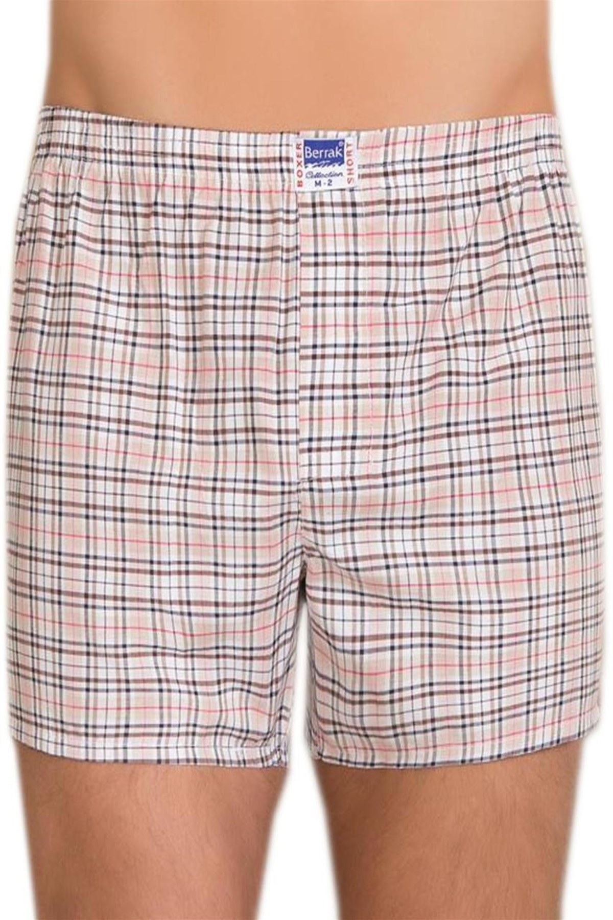 BoxerBerrak 1052 Poplin Penye Erkek Boxer