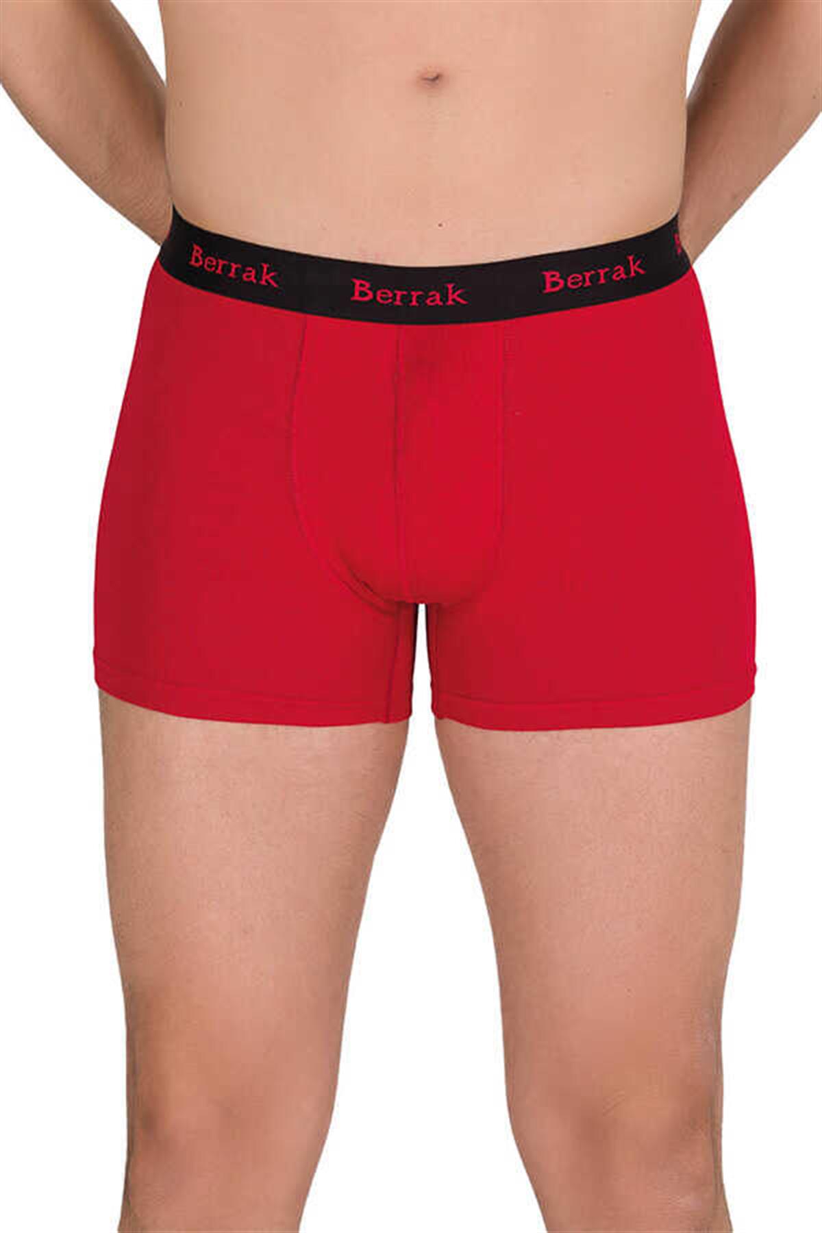 BoxerBerrak 4476 Premium Likralı Modal Erkek Boxer