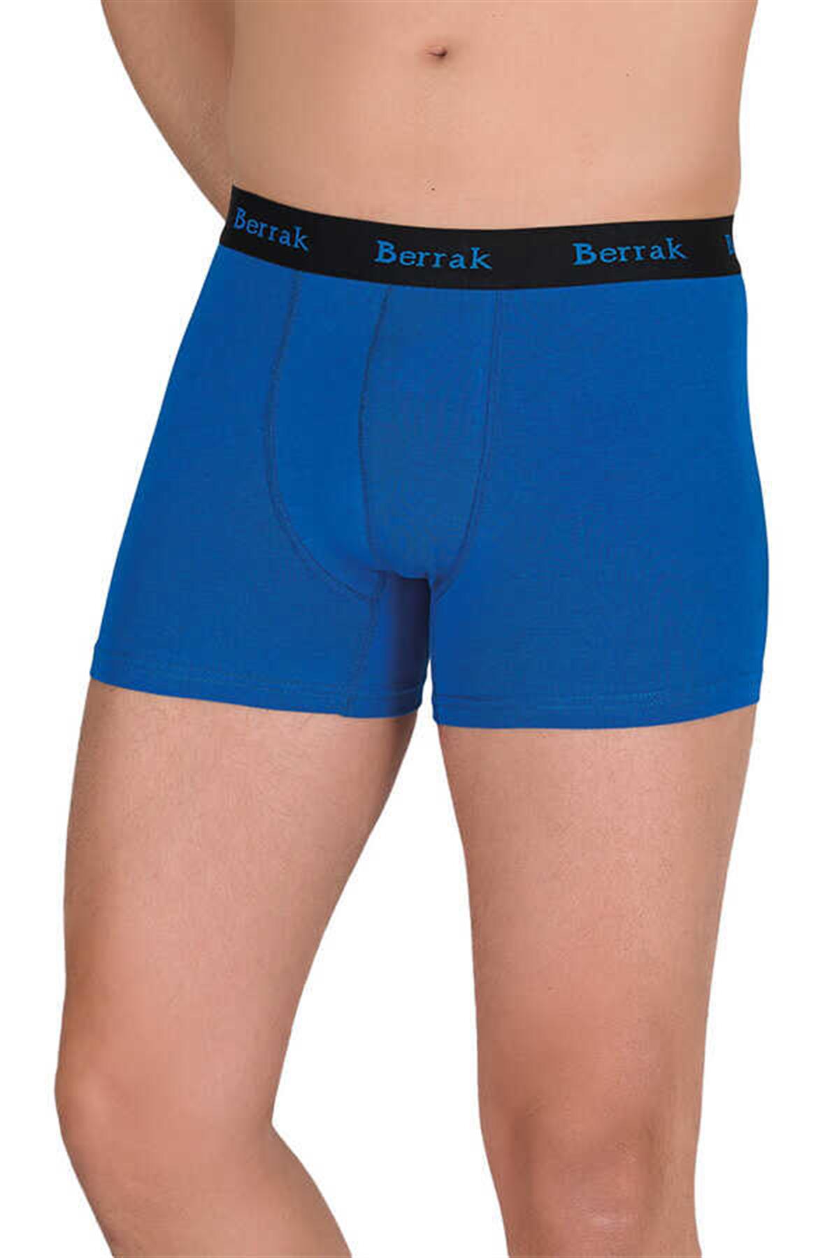 BoxerBerrak 4476 Premium Likralı Modal Erkek Boxer
