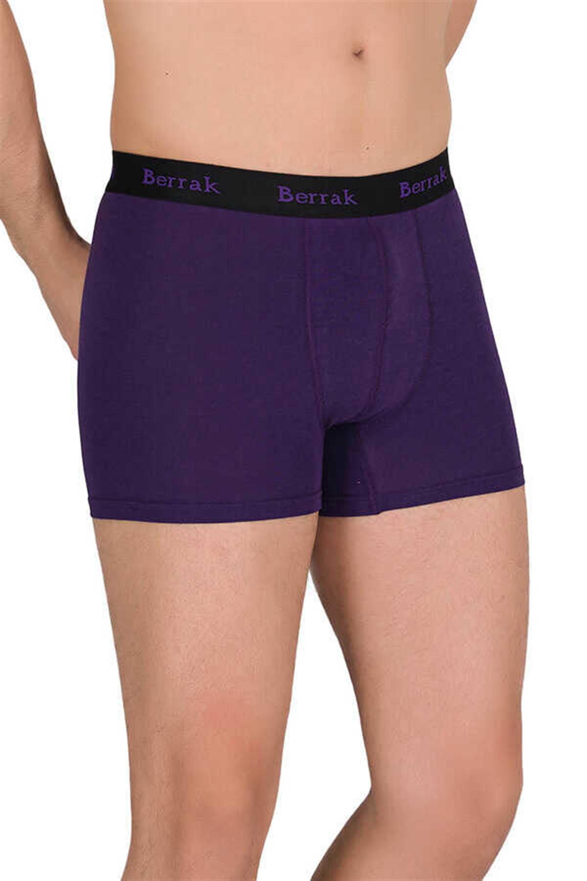 BoxerBerrak 4476 Premium Likralı Modal Erkek Boxer