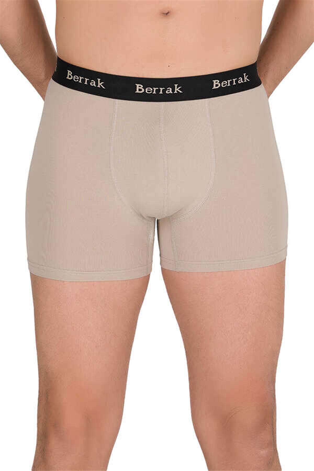 BoxerBerrak 4476 Premium Likralı Modal Erkek Boxer