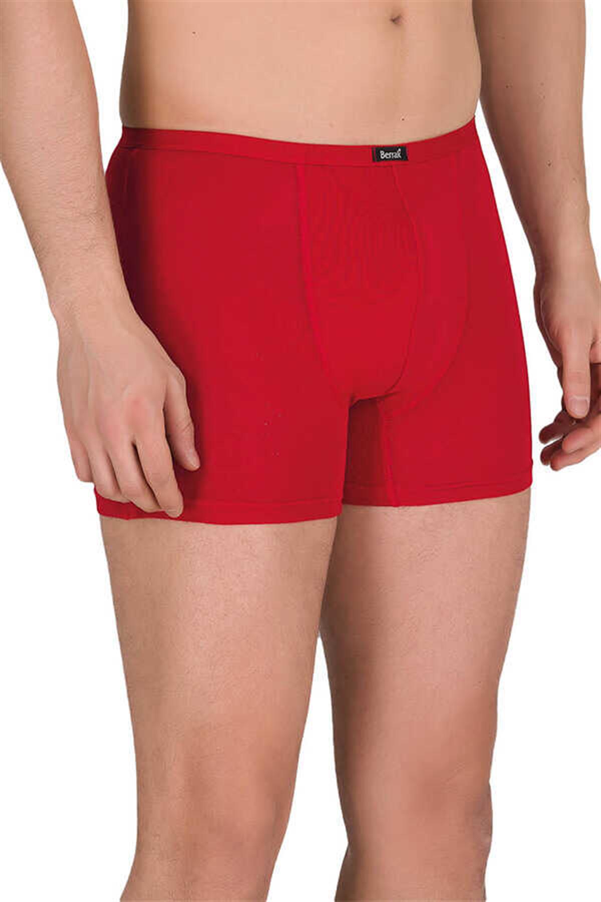 BoxerBerrak 4488 Likralı İnce Belli Modal Erkek Boxer