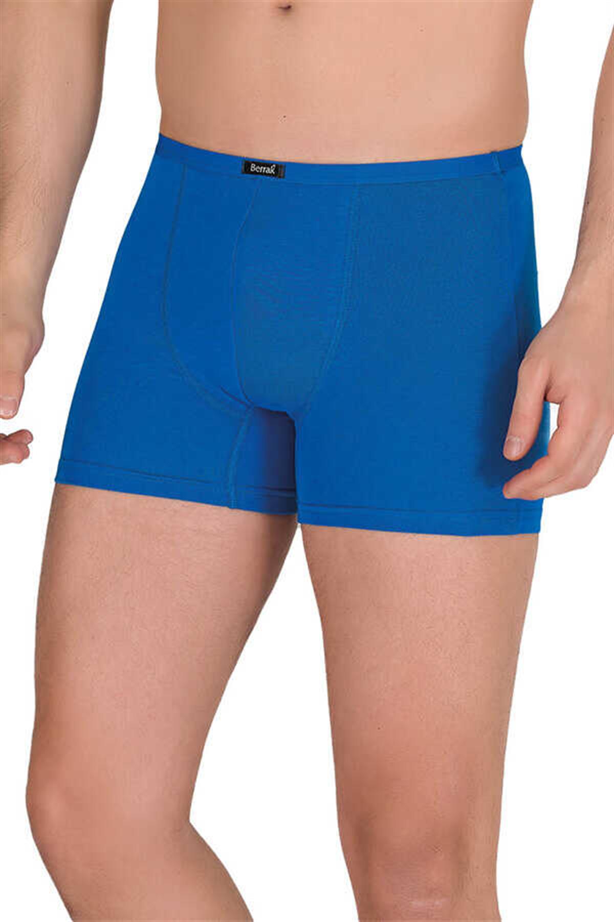 BoxerBerrak 4488 Likralı İnce Belli Modal Erkek Boxer