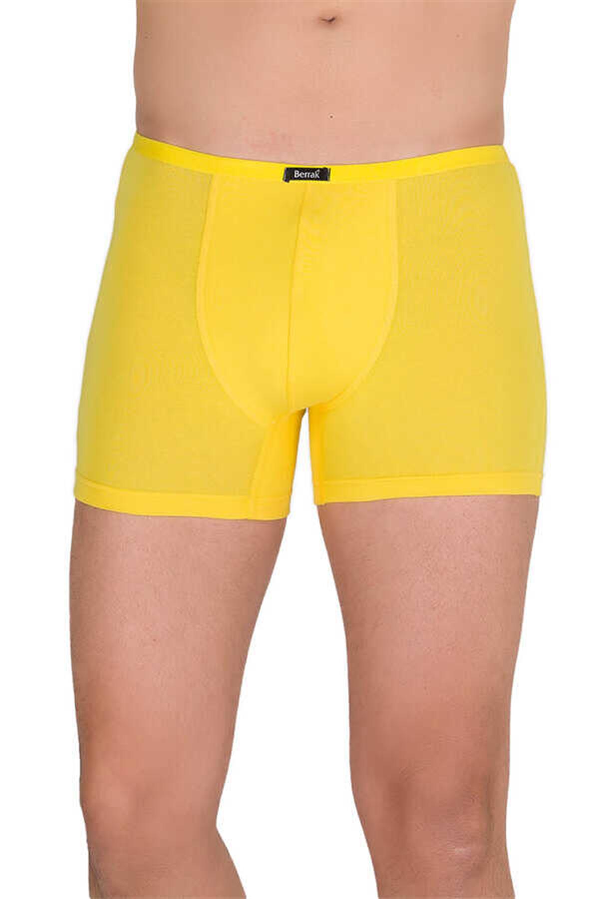 BoxerBerrak 4488 Likralı İnce Belli Modal Erkek Boxer