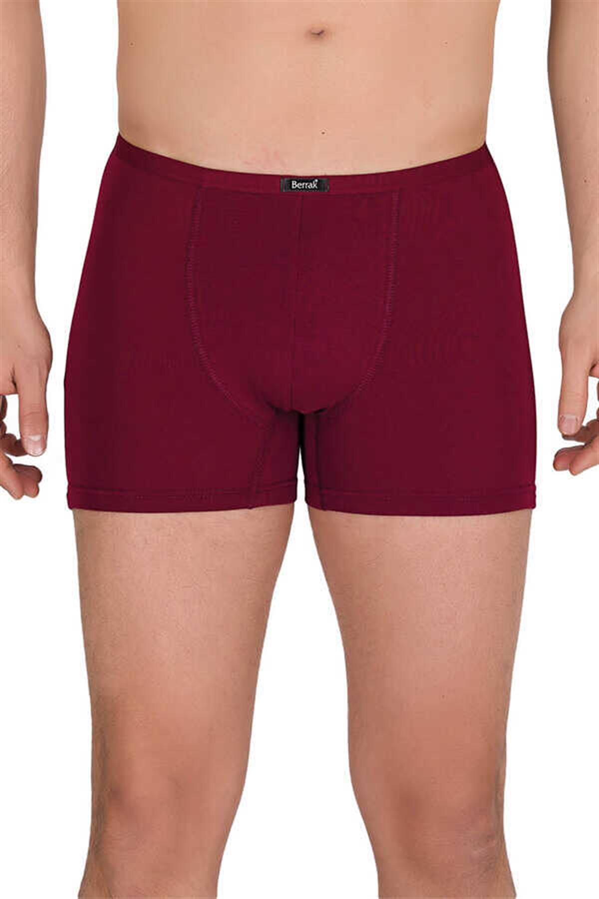 BoxerBerrak 4488 Likralı İnce Belli Modal Erkek Boxer