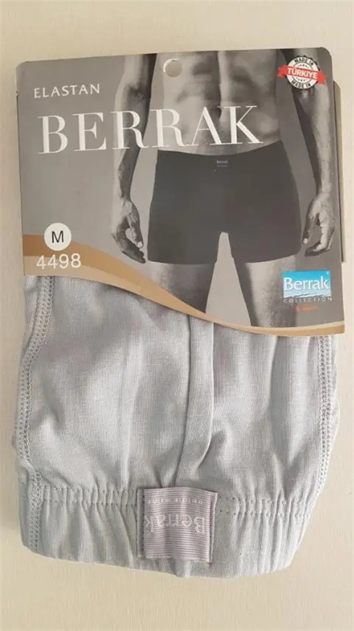 BoxerBerrak 4498 Elastan Penye Çok Rahat Erkek Boxer