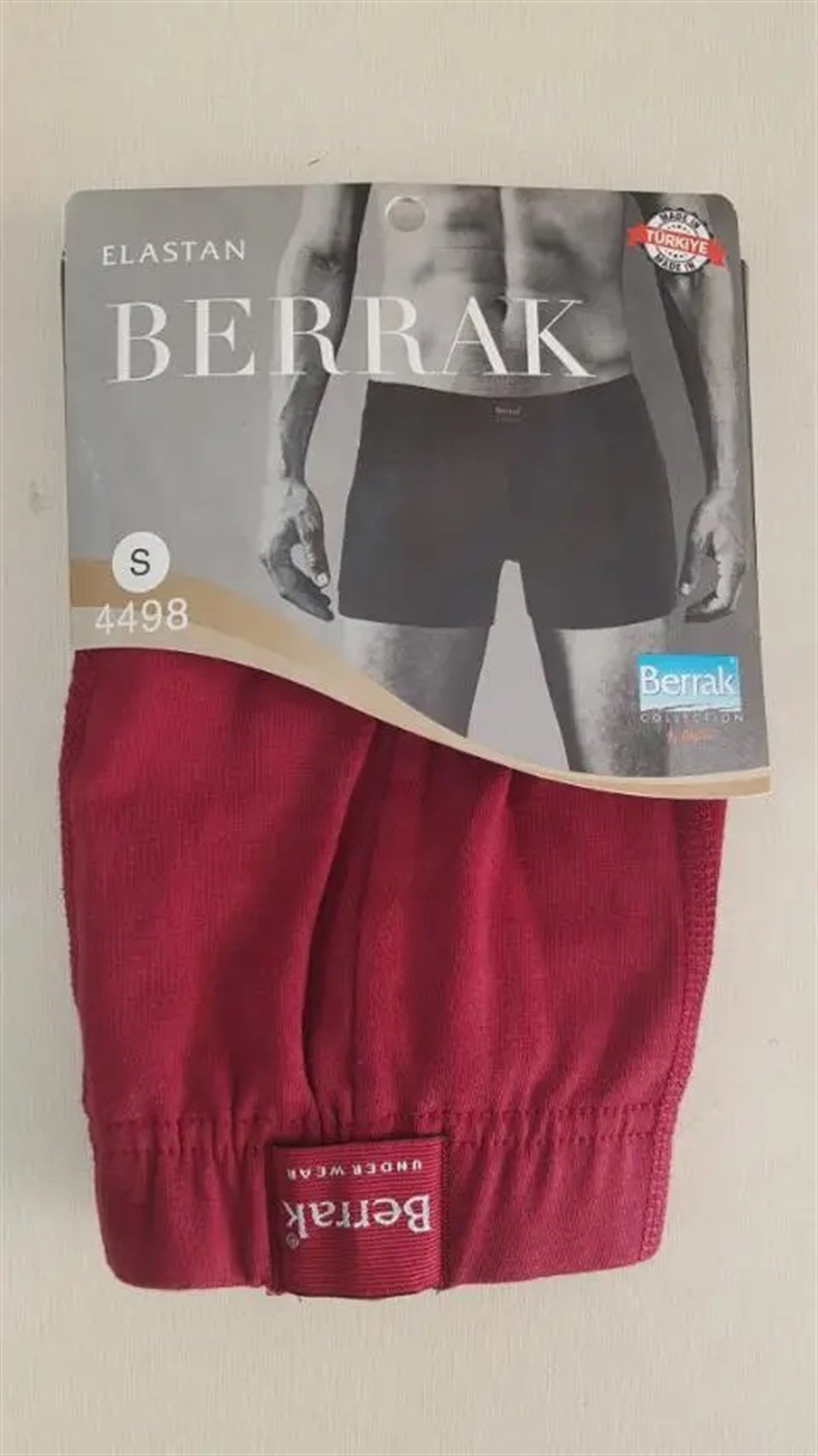 BoxerBerrak 4498 Elastan Penye Çok Rahat Erkek Boxer