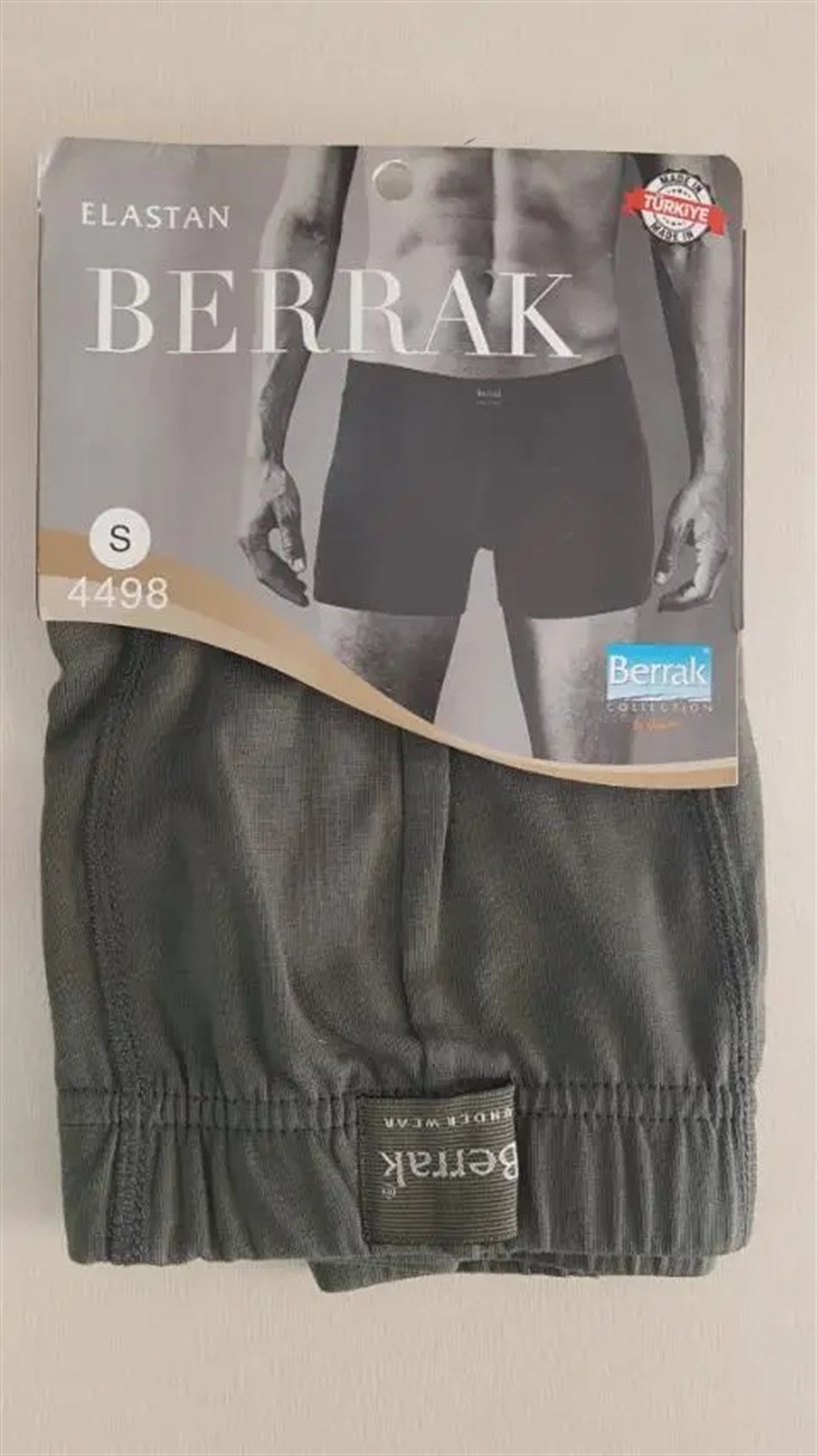 BoxerBerrak 4498 Elastan Penye Çok Rahat Erkek Boxer