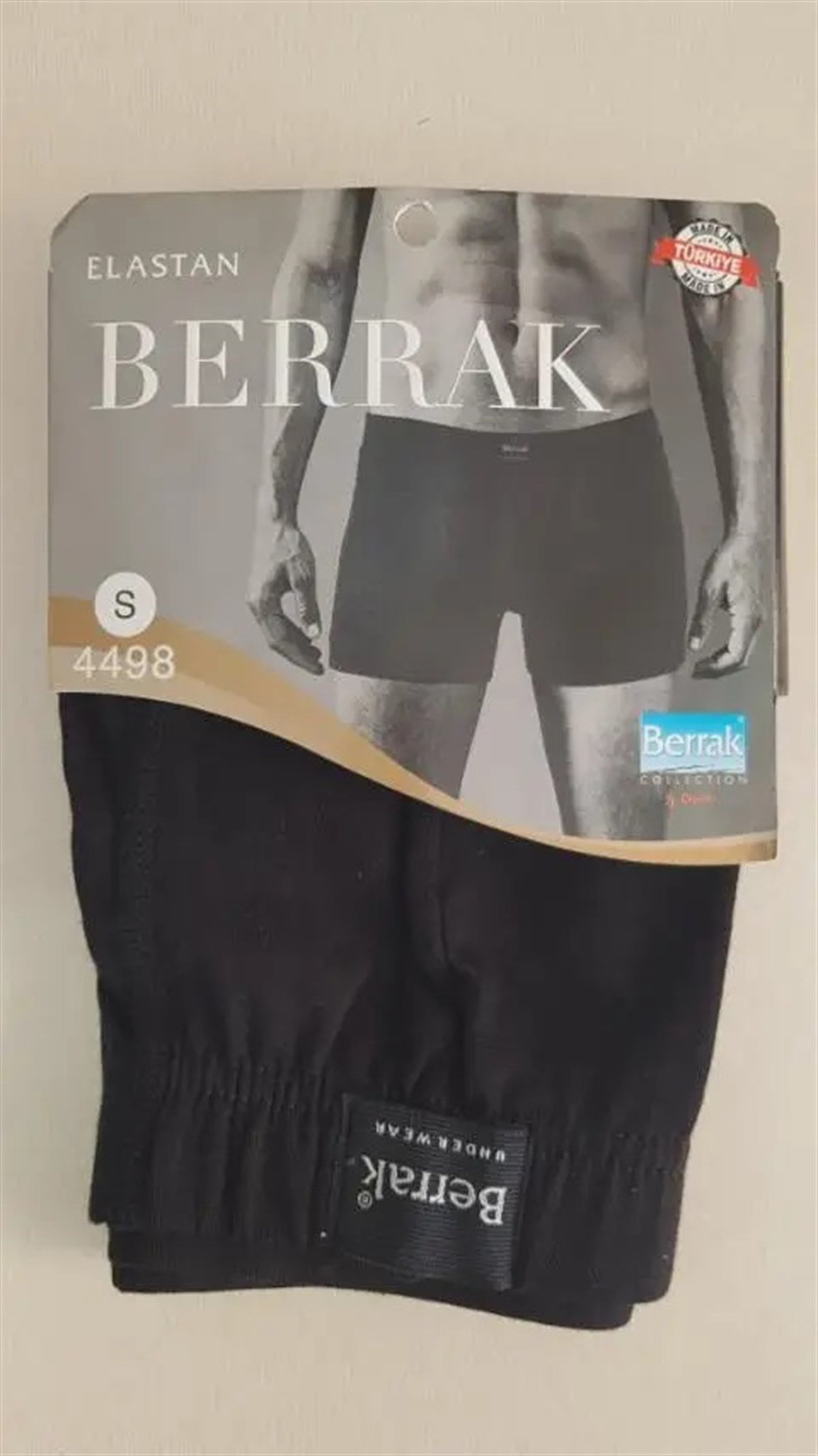 BoxerBerrak 4498 Elastan Penye Çok Rahat Erkek Boxer