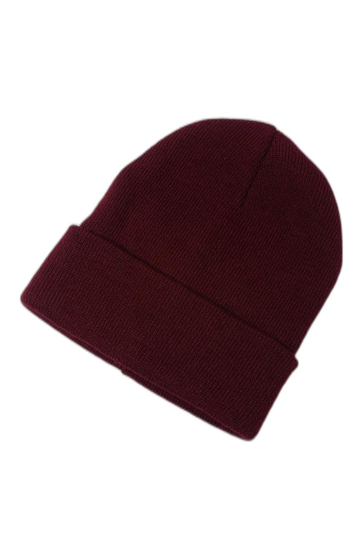 Kadın BereDüz Renk Akrilik Unisex Renkli Bere