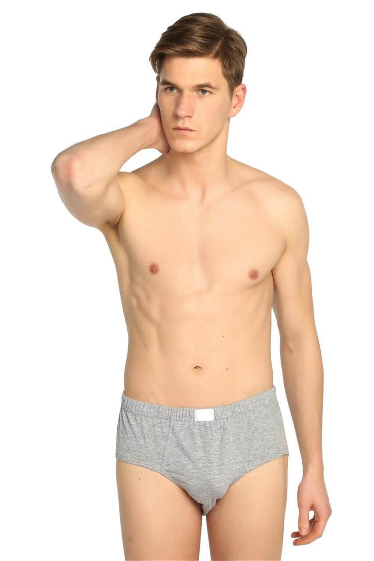 Slip, KülotGümüş 3006 6'lı Paket Erkek Slip Külot