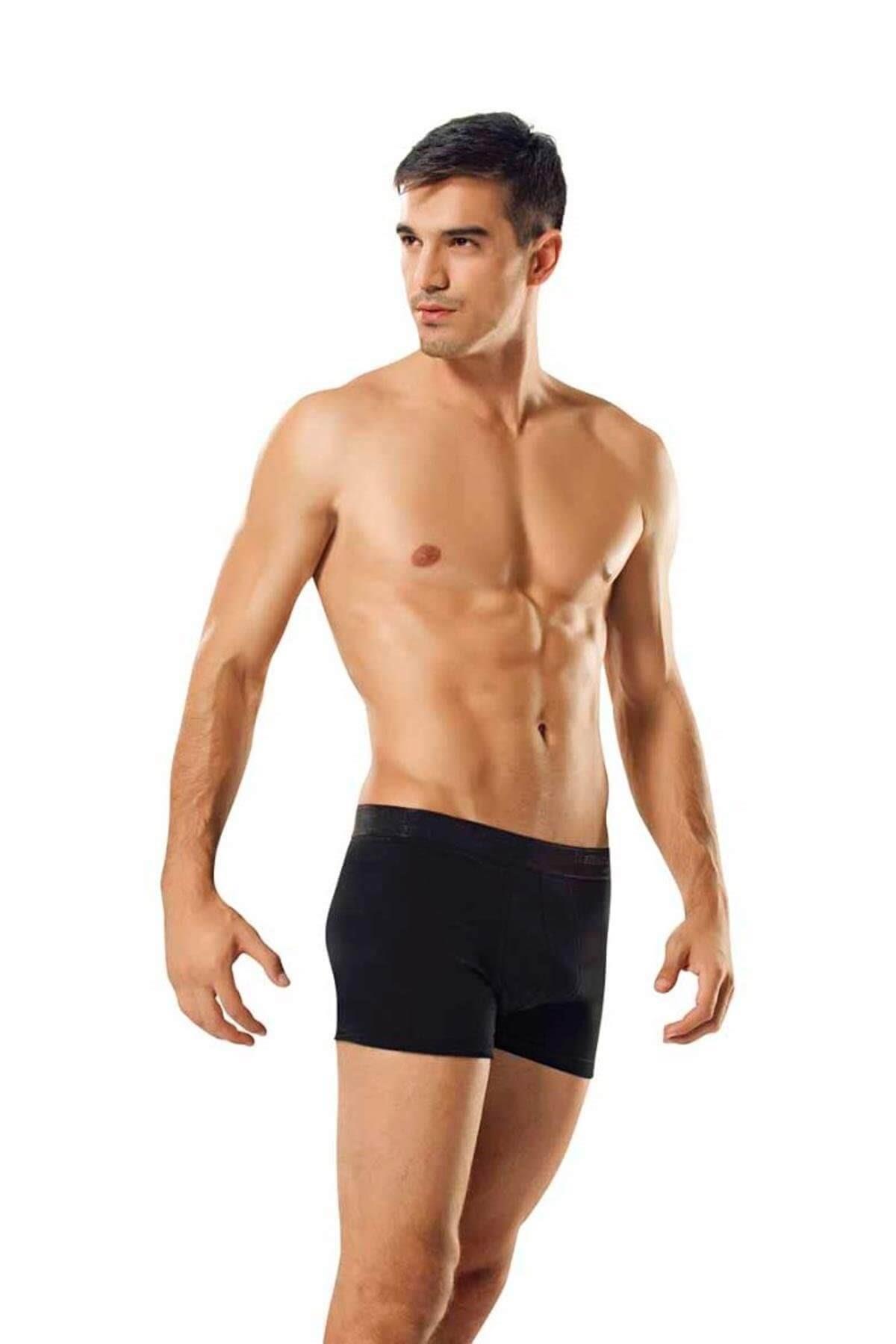 BoxerGümüş 4018 Likralı Erkek Boxer