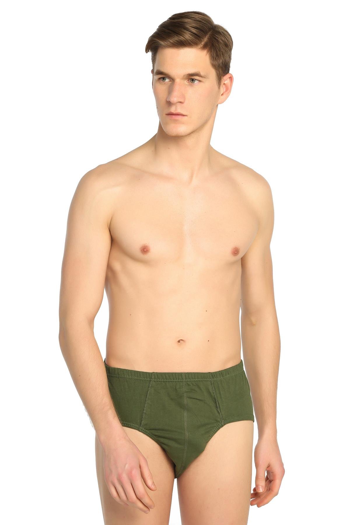 Slip, Külot12'li Paket Seher Yıldızı Penye Renkli Erkek Slip Külot