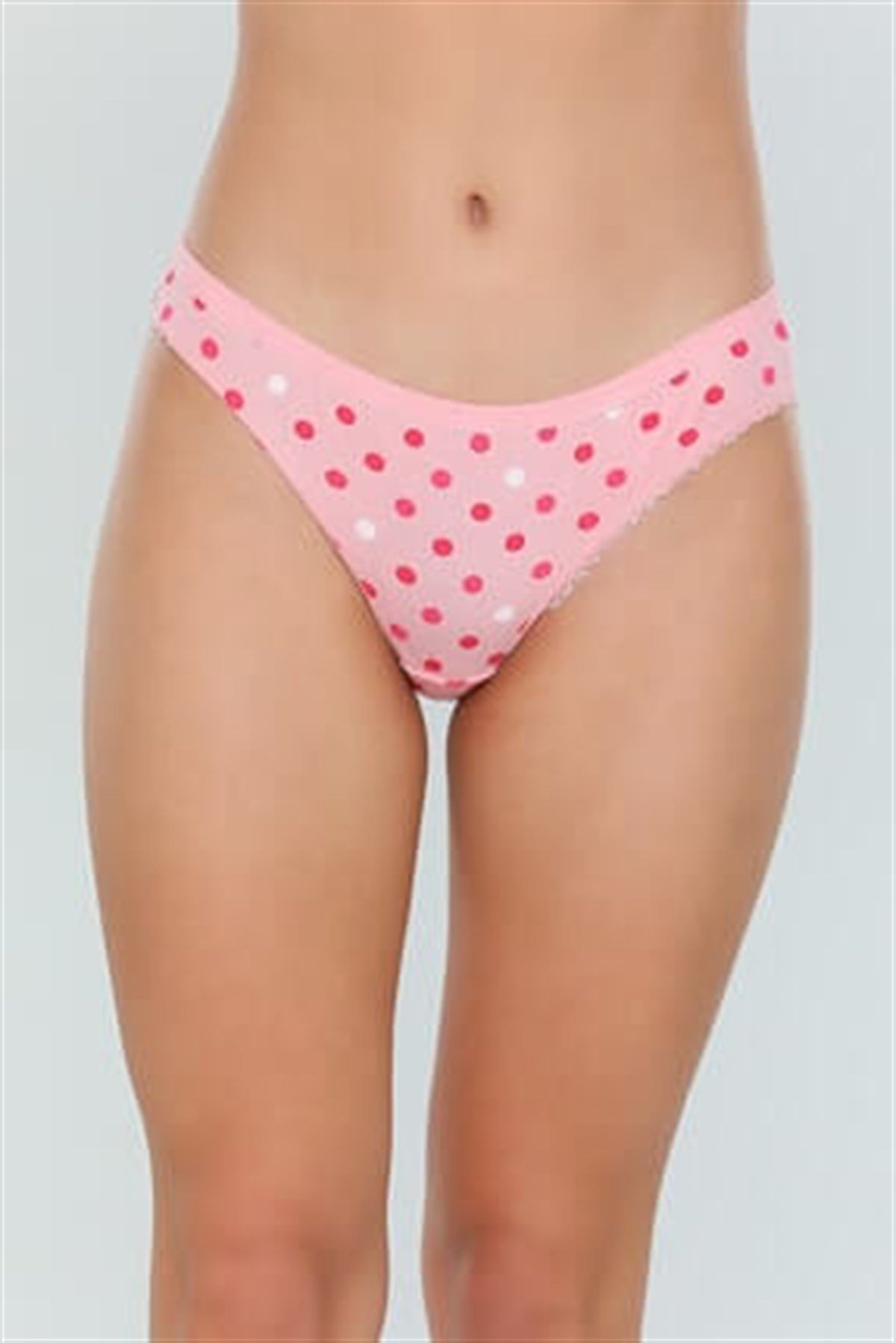Külot, String, Tanga12'li Paket Tutku 0535 Kelebek Puantiyeli Bayan Elastan Bikini Külot
