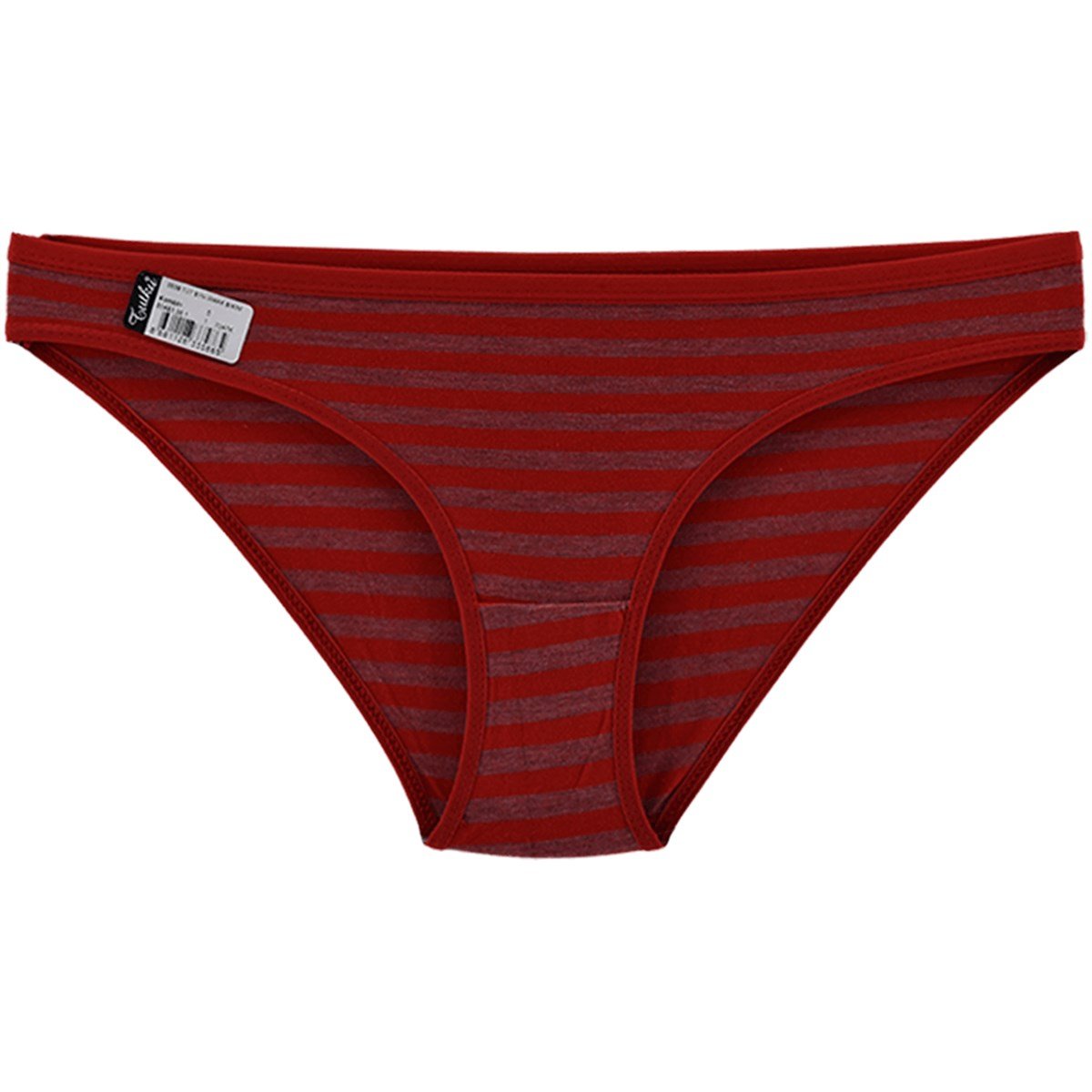 Külot, String, Tanga12'li Paket Tutku 0538 Irmak Çizgili Bayan Elastan Bikini Külot