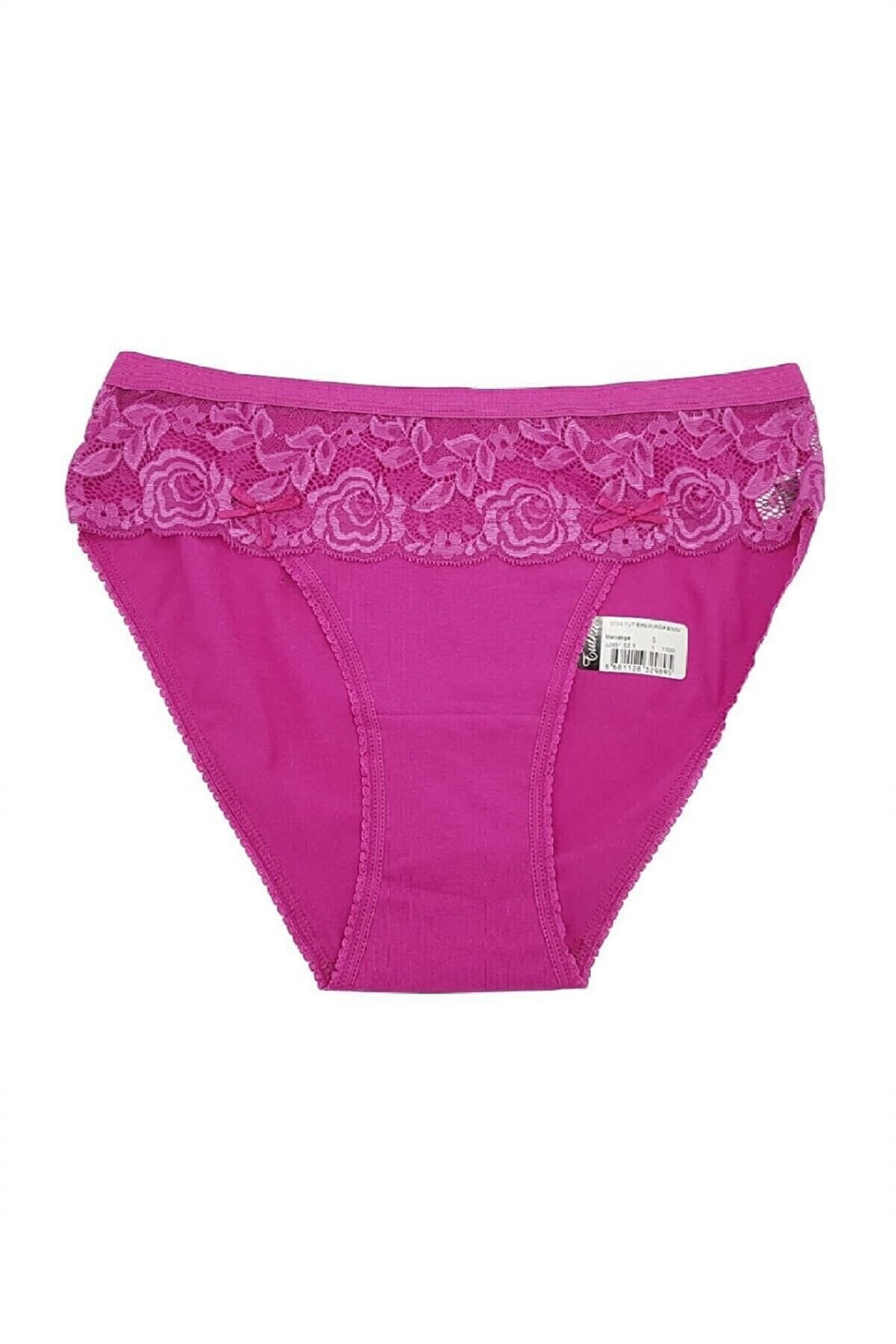 Külot, String, Tanga12'li Paket Tutku 0736 Funda Dantelli Bayan Elastan Bikini Külot