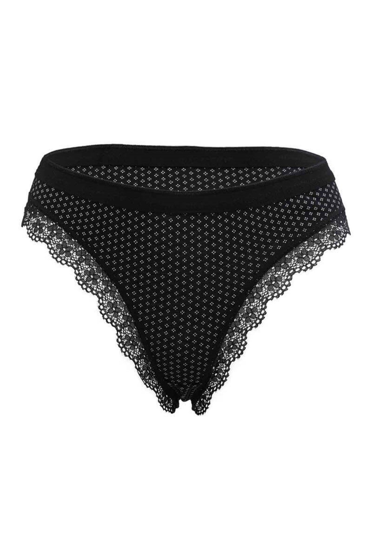 Külot, String, Tanga6'lı Paket Tutku 0528 Nil Desenli Dantelli Elastan Bayan Bikini Külot