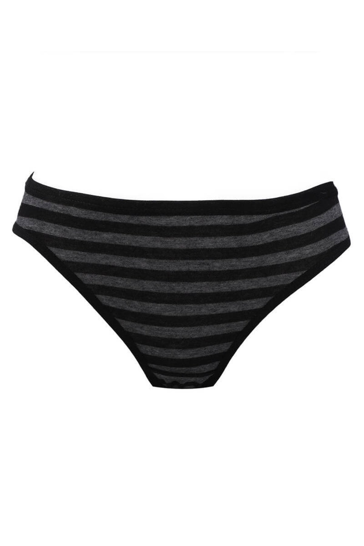 Külot, String, TangaTutku 0538 Irmak 6'lı Paket Çizgili Elastan Bayan Bikini Külot