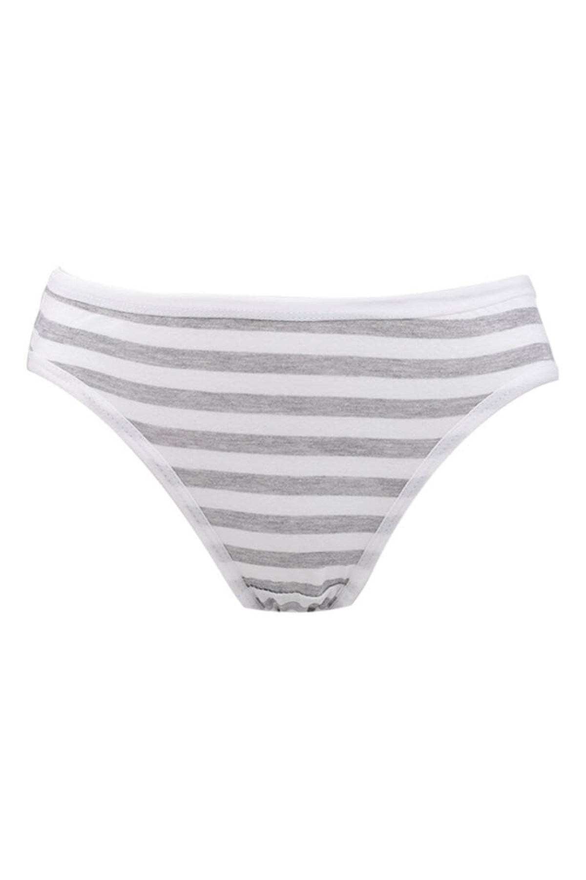 Külot, String, TangaTutku 0538 Irmak 6'lı Paket Çizgili Elastan Bayan Bikini Külot